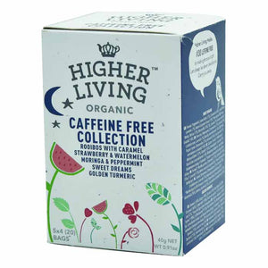 Higher Living Organic - Organic Caffeine-Free Collection, 20 Bags