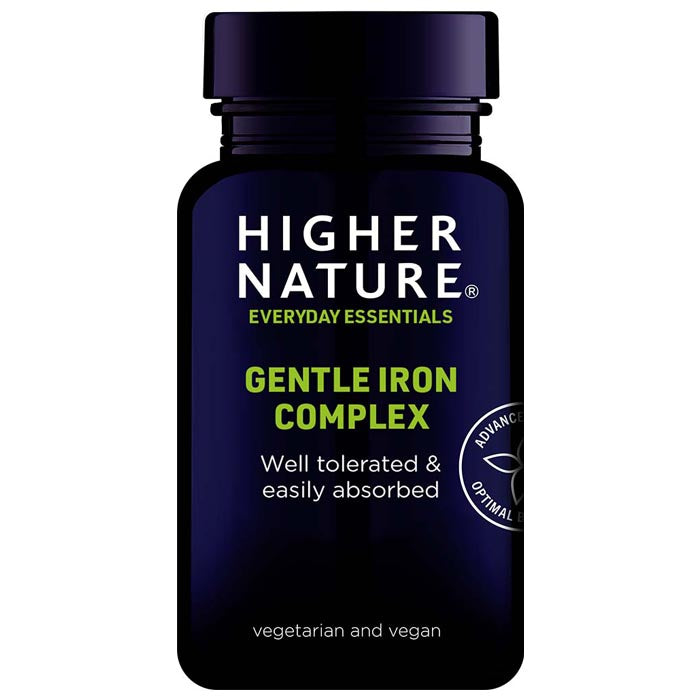 Higher Nature - Gentle Iron Complex 60 Capsules