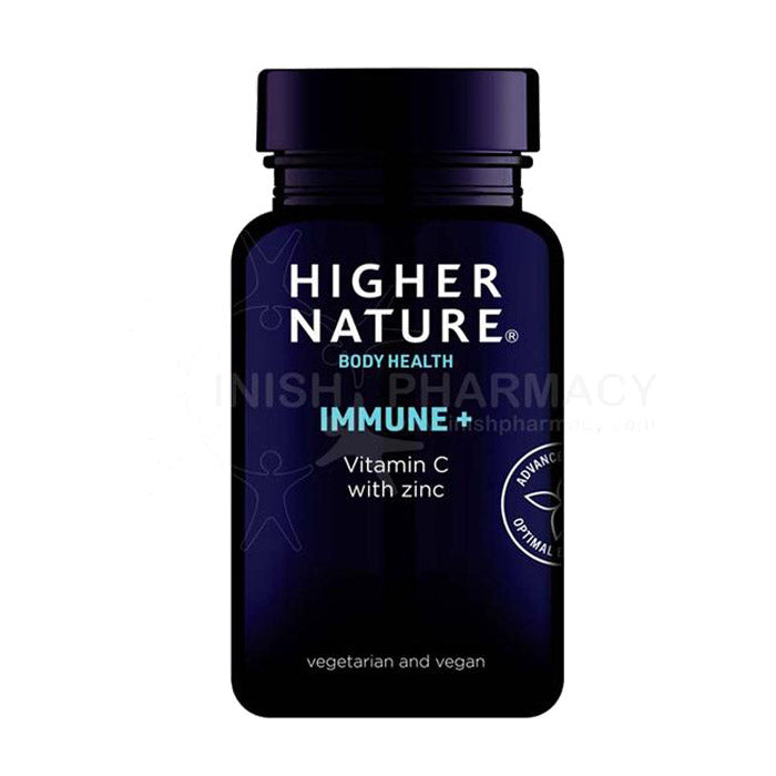 Higher Nature - Immune Plus (Vitamin C & Zinc), 30 Tablets