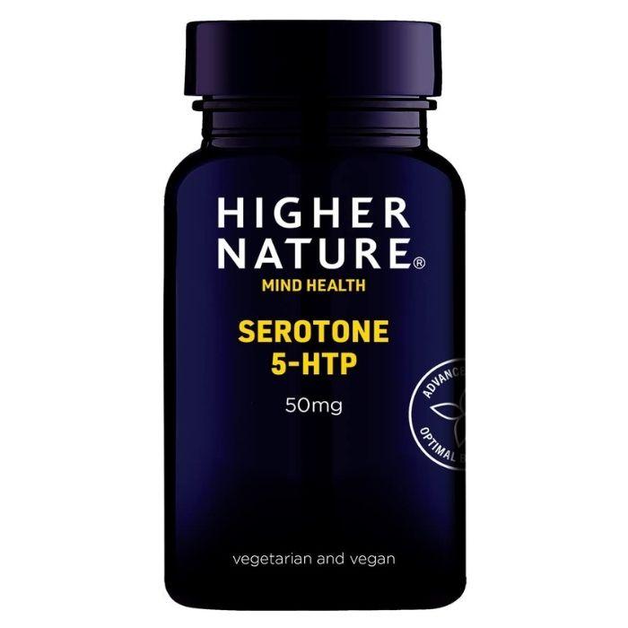 Higher Nature - Serotone 5HTP 50mg, 90 tablets - front