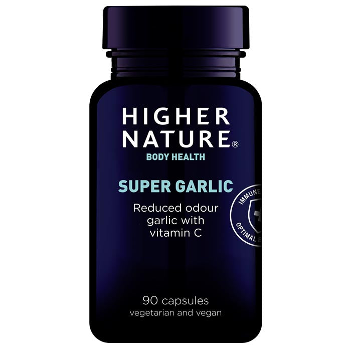 Higher Nature - Super Garlic, 90 Capsules 