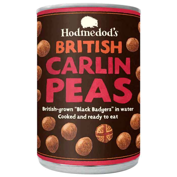 Hodmedod - Organic Cooked Carlin Peas in Water, 400g