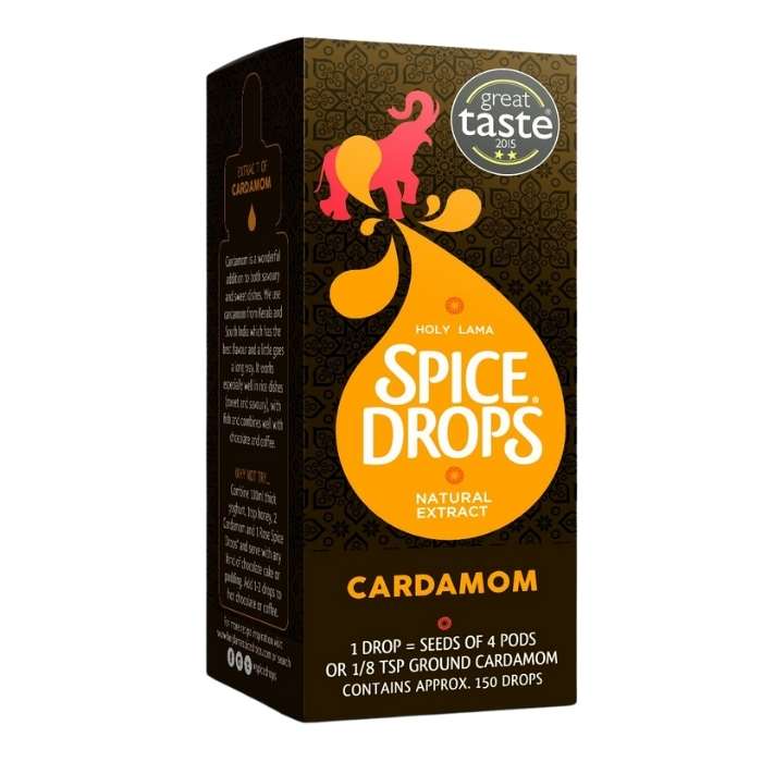Holy Lama - Natural Cardamom Extract Spice Drops, 5ml - front