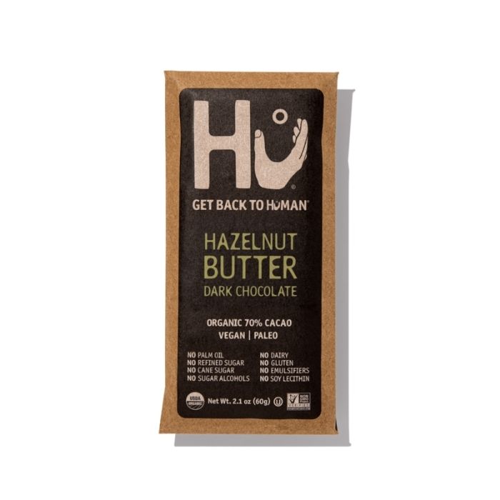 Hu - Hazelnut Butter Dark Chocolate Bar, 60g - front