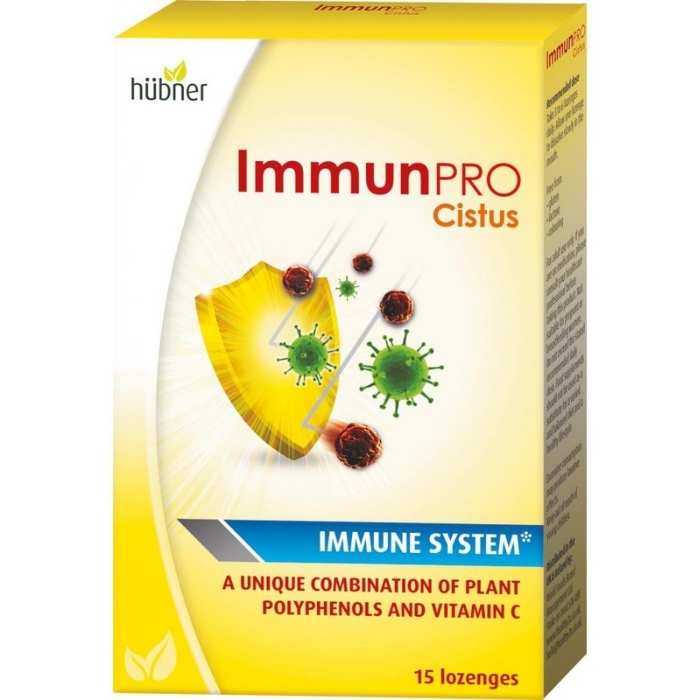 Hubner - ImmunPro Cistus 15 lozenges