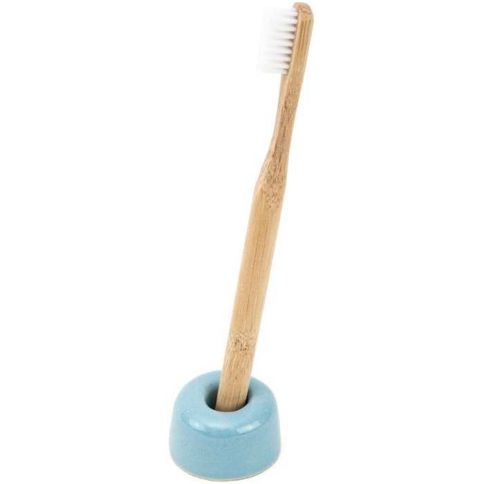 Hydrophil - Blue Ceramic Handmade Toothbrush Holder