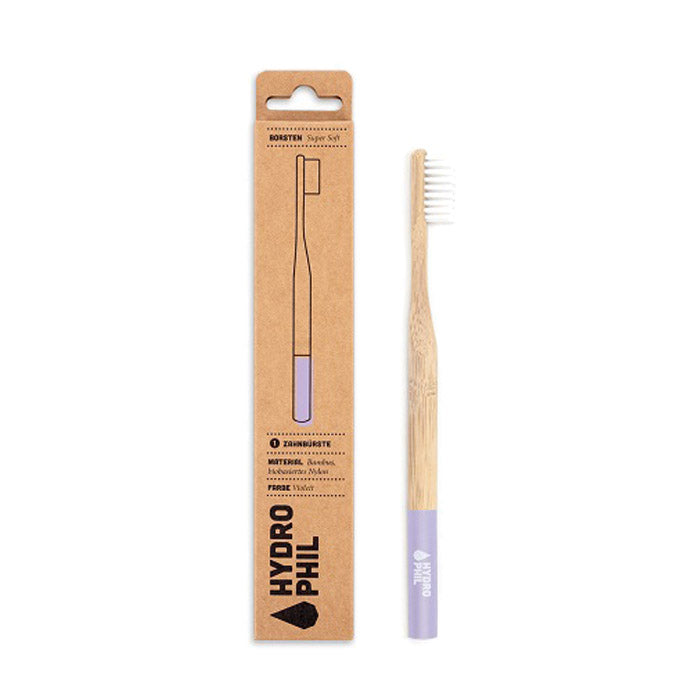 Hydrophil - Sustainable Bamboo Toothbrush - Extra Soft Bristles - Violet