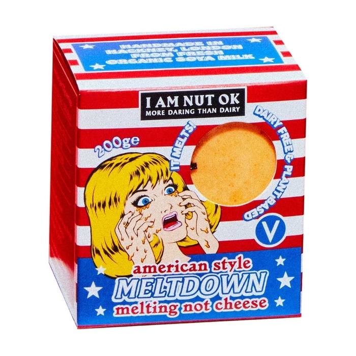 I Am Nut Ok - American Style Meltdown Cheese, 200g - front