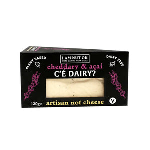 I Am Nut Ok - C'e Dairy? Extra Mature Cheddar with Acai Rind, 120g