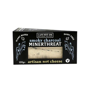 I Am Nut Ok - MinerThreat Smoky Charcoal Cheese, 120g
