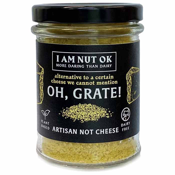 I Am Nut Ok - Oh Grate! Grated Italian Cheese Alternative, 120g