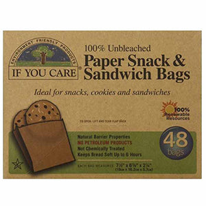 If You Care - Paper Sandwich Bags | Multiple Options