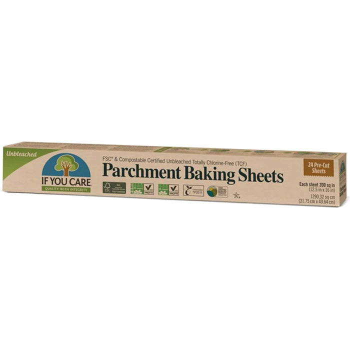 If You Care - Pre-Cut Baking Sheets, 24 Sheets - back