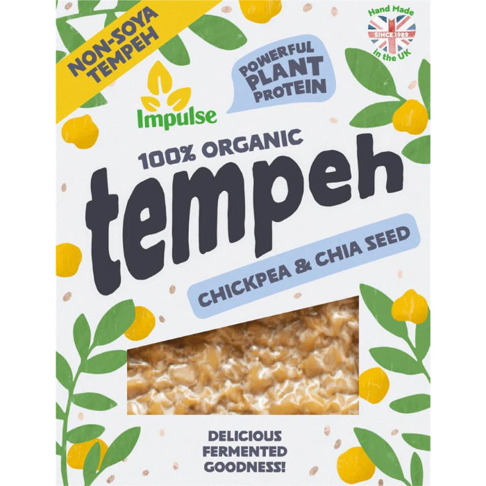 Impulse Food - Organic Tempeh Chickpea Chia, 200g