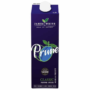 James White Drinks - Prune Juice, 1L | Pack of 8