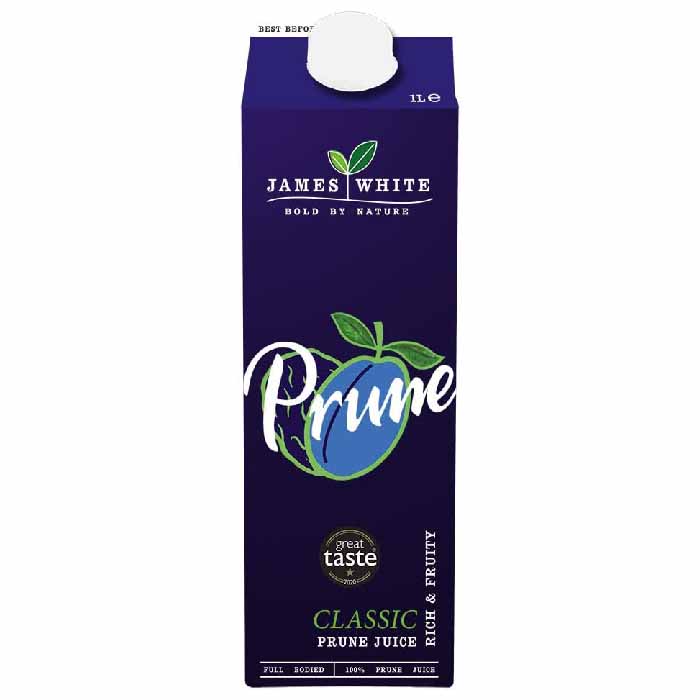 James White - Prune Juice, 1L  Pack of 8