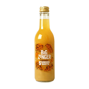 James White Drinks - The Big Zinger Organic Ginger Shots, 330ml