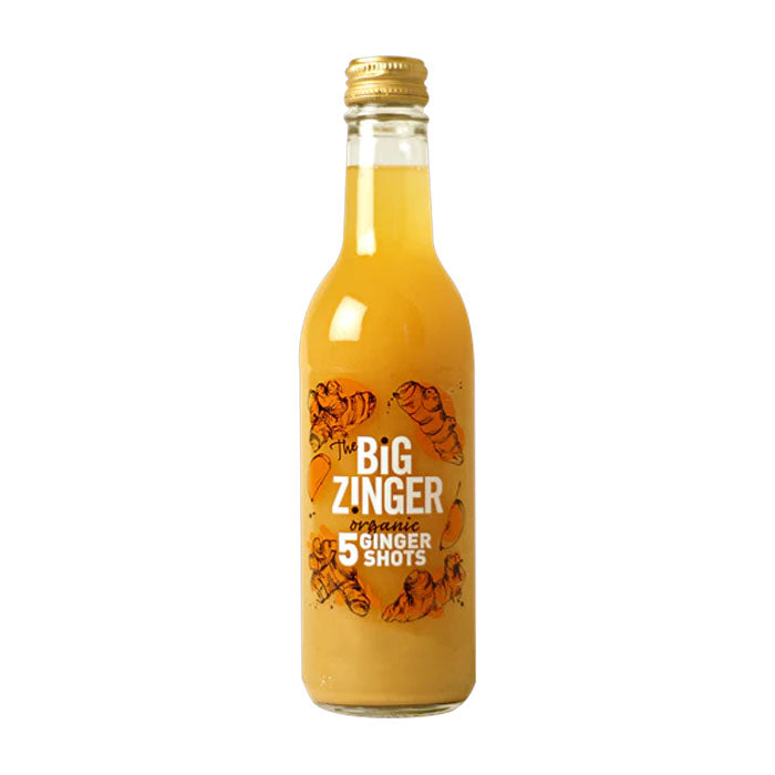 James White - The Big Zinger Organic Ginger Shots, 330ml