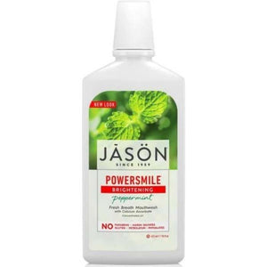 Jason Natural - Powersmile Brightening Peppermint Mouthwash, 480ml