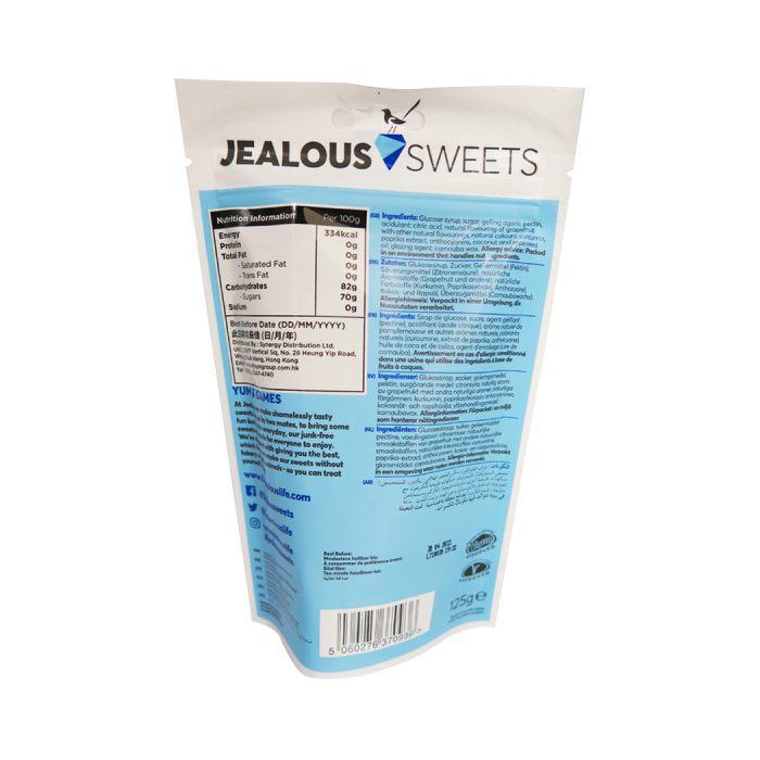 Jealous Sweets - Tropical Wonder Share Bag Vegan Gummies, 125g back