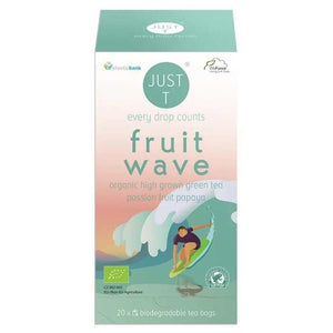 Just T - Fruit Wave Organic Tea, 20 Bags | Pack of 6