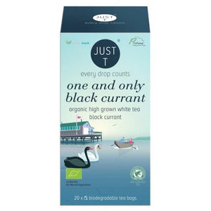 Just T - One & Only Blackcurrant Organic Tea, 20 Bags