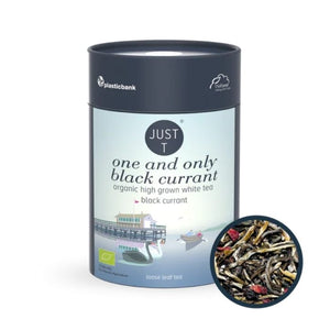 Just T - Organic One & Only Blackcurrant Loose Leaf Tea, 80g
