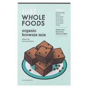 Just Wholefoods - Organic & Vegan Brownie Mix, 318g