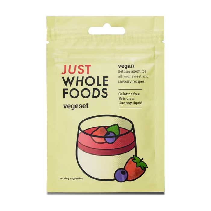 Just Wholefoods - Vegan Vege Set Gelling Agent, 25g  Pack of 10