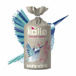 Kallo - Organic Ancients Grain Corn Cakes, 150g | Pack of 12