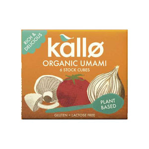Kallo - Organic Umami Stock Cubes, 66g | Pack of 15