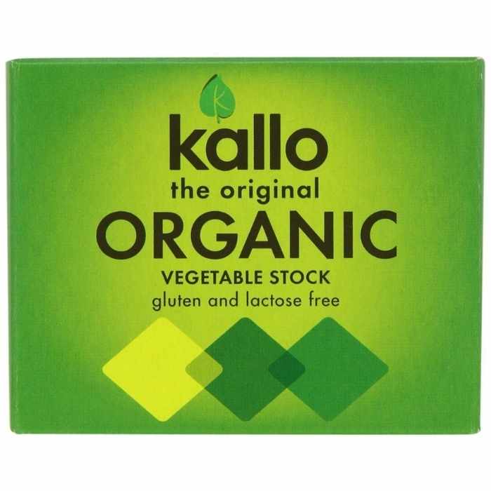 Kallo Foods - Organic Vegetable Stock Cubes, 6x11g