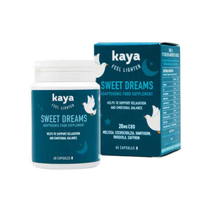 Kaya - Sweet Dreams Adaptogenic CBD Food Supplement, 60 Capsules