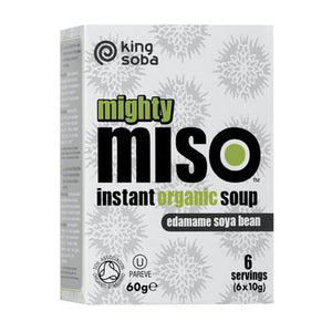 King Soba - Organic Miso Soups, 6x10g | Multiple Flavours