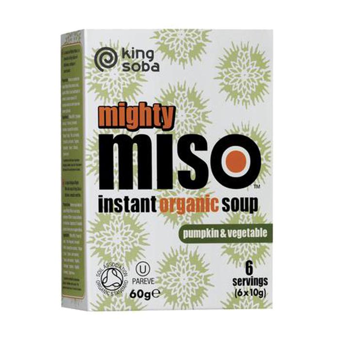 King Soba - Miso Soup with Pumpkin , 6x10g