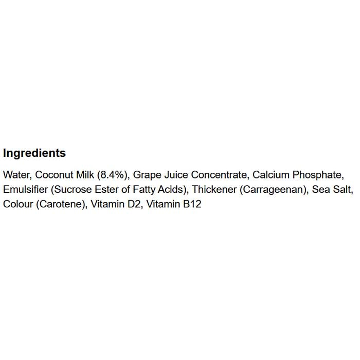 Koko DairyFree Original Coconut Milk & Calcium, 1L Pack of 12