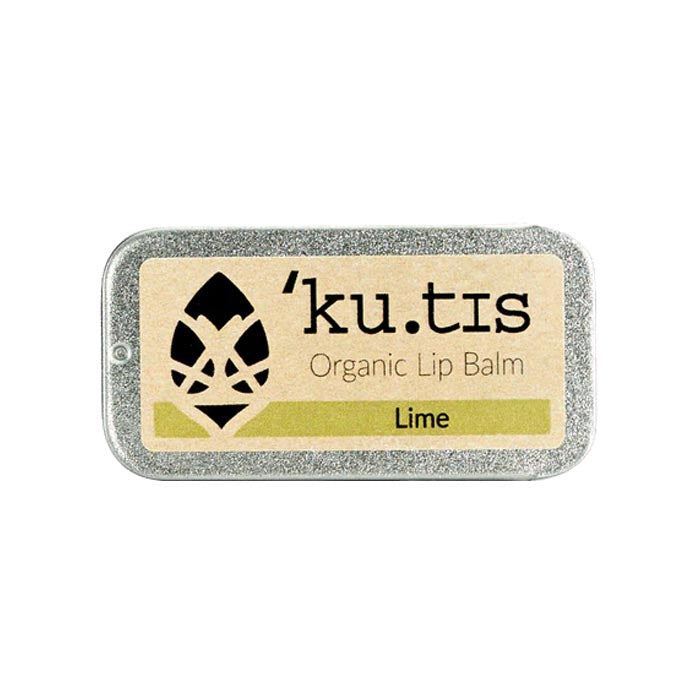 Kutis - Organic Natural Lip Balm - Lime, 8g