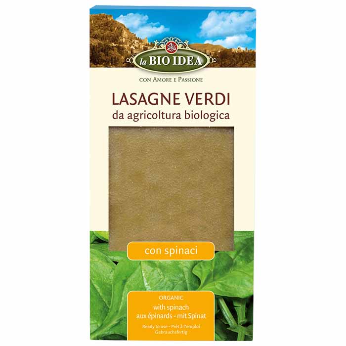 La Bio Idea - Organic Lasagne - Green, 250g