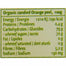 La Bio Idea - Organic Orange Candied Peel, 100g - back