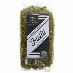 La Terra - Organic Fusilli & Spinach, 500g