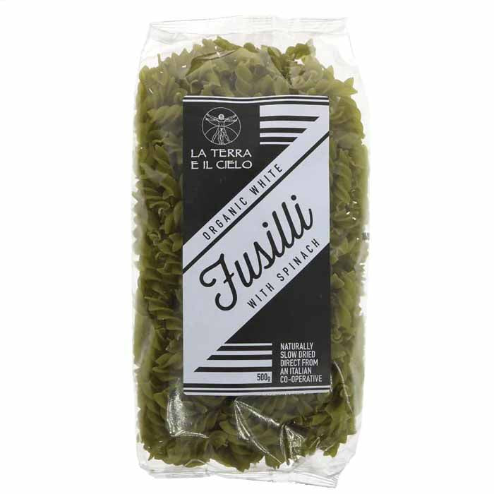 La Terra - Organic White Fusilli, 500g