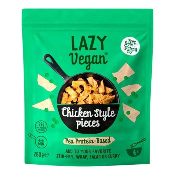 Lazy Vegan - Chicken Style Pieces, 280g - Front