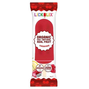 Lickalix - Organic Ice Lollies, 3 x 75g | Multiple Flavours | Pack of 24