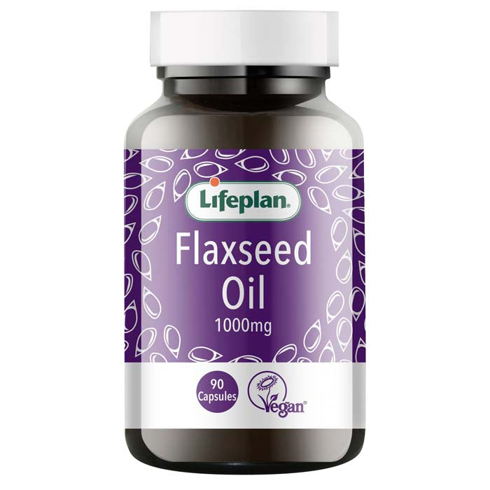 Lifeplan - Flaxseed Oil 1000mg, 90 Capsules