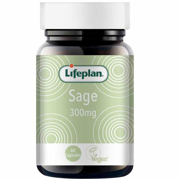 Lifeplan - Sage 300mg, 60 Capsules