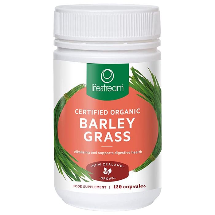 Lifestream - Organic Barley Grass 500mg Capsuls, 120 Capsules