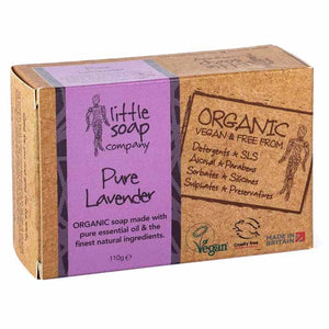 Little Soap Company - Organic Bar Soap English Lavender, 110g