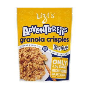 Lizi's Granola - Adventurers Granola Crispies, 400g | Multiple Flavours