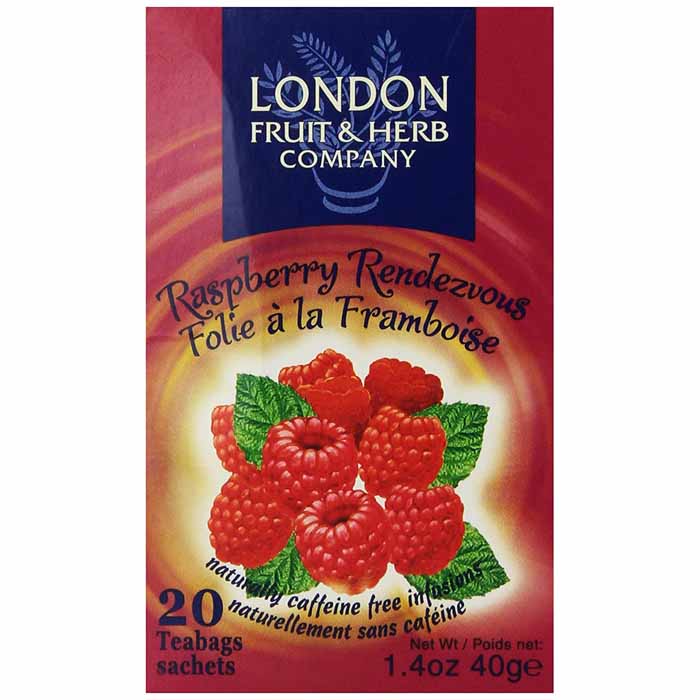 London Fruit & Herb Co - Raspberry Rendezvous Tea, 20 Bags