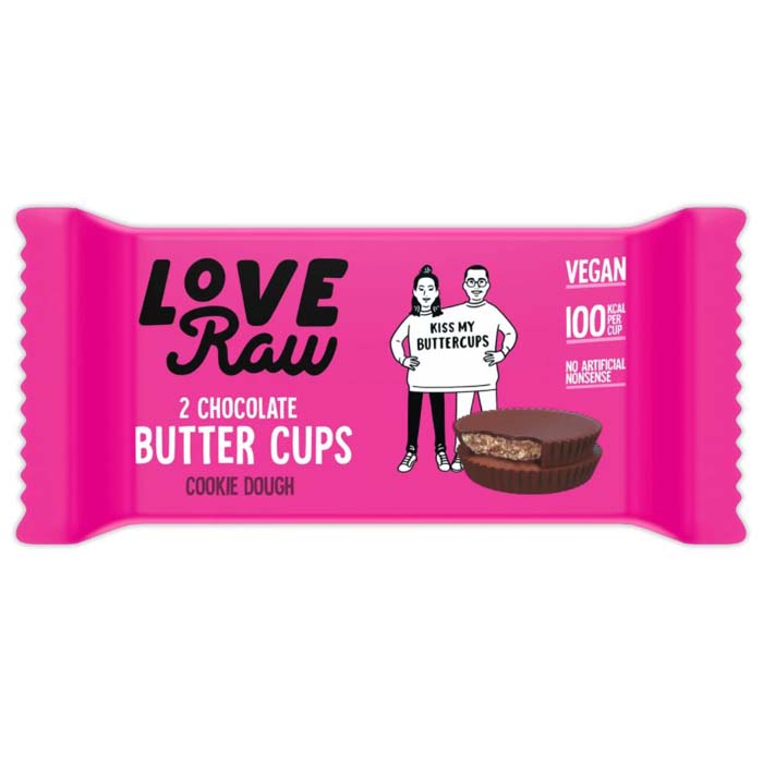 Love Raw - Butter Cups - Cookie Dough, 34g